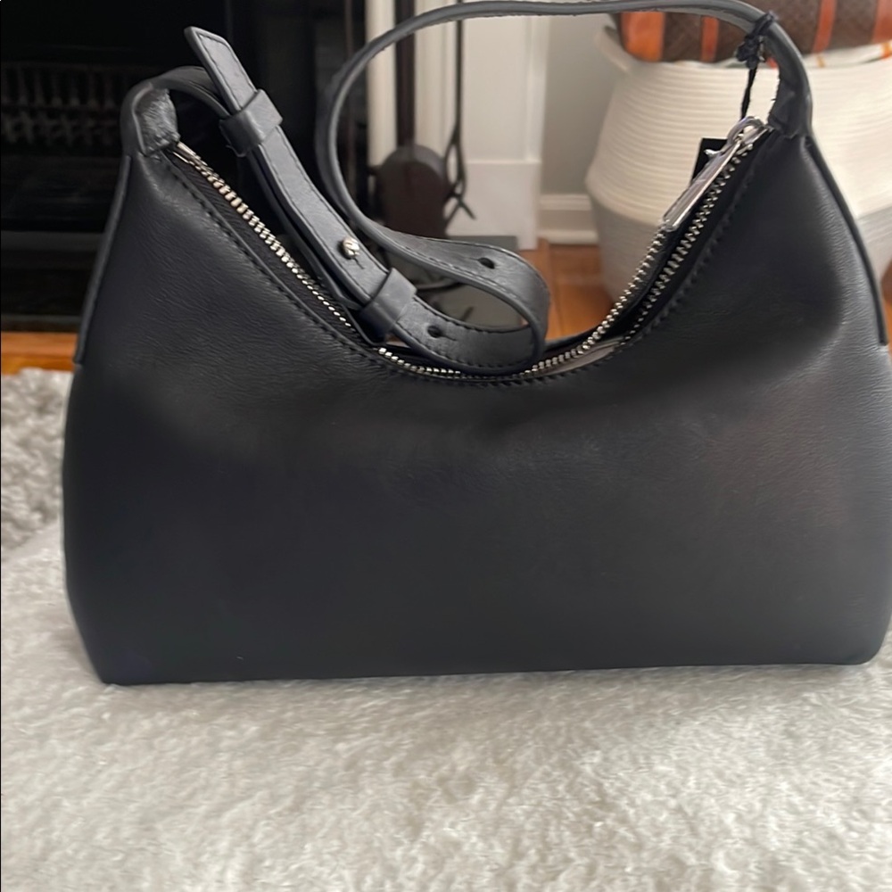 Banana Republic Black Leather Handbag